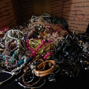Jewelry Assortment Box Lot FM #2 Craft & Wearable